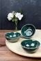 3 Porcelain Bowls - Snack and Breakfast Presentation Bowl - 2