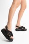 6171 Women's Fuspetli Noen Color Thick Sole Sandals - 2