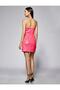 Sequined Bow Detailed Strapless Mini Dress - 4