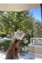 White Flower Crystal Hairpin Bridal Hair Accessory - 4