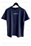 Brooklyn Printed Unisex Petrol Green-dark blue-beige (loose Fit) Oversize 3-Piece T-shirt Pack - 2