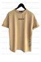 Brooklyn Printed Unisex Petrol Green-dark blue-beige (loose Fit) Oversize 3-Piece T-shirt Pack - 4