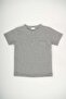 Boy's Solid Color Button Detailed Pocket Model T-Shirt