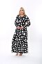 Women's Plus Size Long Sleeve Viscose Combed Cotton Hijab Suitable Long Maxi Dress - 8