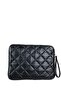 Quilted Case Laptop Bag and Portfolio Black - 4