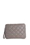 Quilted Laptop Bag and Portfolio Mink