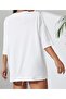 Multiple Butterfly Printed White T-Shirt - 3