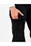 High Waist Black Jeans Wide Leg Cargo Jeans - 5