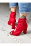 Happy Red String Summer Heels - 3