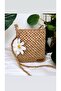 Rafyaip Knitted Daisy Mini Bag - 5