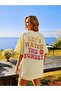 Sunset Printed Beige T-Shirt