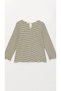 Crew Neck Long Sleeve Striped Baby Girl T-Shirt - 2