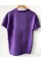 Brooklyn Unisex Purple Oversize T-Shirt - 2