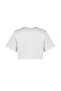 Ecru 100% Thick Cotton Printed Relaxed/Loose Fit Comfortable Cut Crop Knitted T-Shirt Twoss23Ts00369 - 8