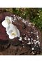 Orchid Flower for Brides, Bridesmaid & Party & Maternity & Outdoor Shooting Crown, Henna Crown and Bridal Crown – - 2
