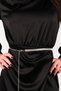 Women's Jewelled And Chain Adjustable Belt Coat Belt Waist Belt Dress Belt - 2