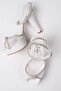 Stone White Color Women's Heeled Shoes - 7