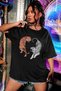 Unisex Tiger Printed Short Sleeve T-shirt