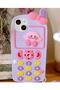 iPhone 13 Compatible Cute Character Retro Dough Silicone Case - 2