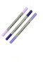 Brushpen And Fineliner 3 Colors Double Sided Pencil