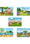 Wooden Children's Puzzle Set of 5 (model-1)