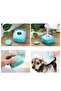 Cat and Dog Pet Washing Brush with Shampoo Container Silicone Pet Bath Loofah 1 Piece - 5
