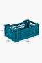 261710   حافظة قابلة للطي باللون الأخضر من Minibox - 4