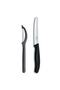 Black Double Set / Side Peeler and 11 Cm Blade