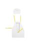 Toppklocka Children's Bib and Hat White Yellow 57 cm