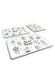 Team Free Hugs| Glass Cutting Board - Glass Cutting Plate 3 Pieces