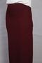 Women's Burgundy Pencil Skirt - 2