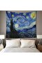 1st Quality Starry Night Wall Cloth Wall Tapestry Tapestry