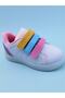 Girl's White Sports Shoes