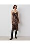 Leopard Pattern Strappy Dress - 7