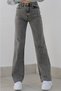 Smoked Acid Wash Palazzo Jean Women's Wide Leg Colorfast Recovery Jeans