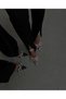 Women's Transparent Silver Tan 8 Cm Transparent Heeled Bow Stoned Ankle Pointed Toe Evening Dress Shoes - 5