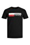 Jack Jones12158505 Striped Printed Oversize T-shirt - Black - 6xl - 6