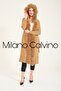 Furry Long Knitwear Cardigan (beige) - 2