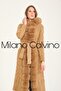 Furry Long Knitwear Cardigan (beige) - 4