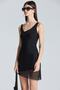 2475 Black Dress with Tulle Detail - 4