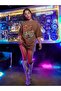 Plus Size Beige Girl Gang Printed Oversize Tshirt - 2