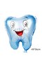 Tooth Wheat Balloon Set My First Teeth Foil Balloon Set Concept Birthday Set Age Balloon - 2
