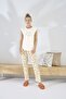 14297 Embroidered Pajama Set - 4