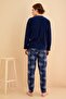 Winter Men's Fleece Pajama Set - Warm Pajamas - 2