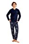 Winter Men's Fleece Pajama Set - Warm Pajamas - 4
