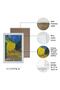 Set of 3 Natural Wood Laminated Frame Classic Works Abstract Vincent Van Gogh 30X40Cm 40X60Cm Hpn137 - 3