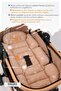 Orthopedic Baby Stroller Cushion with Waist Support, Cotton Fabric - Original Product - 3