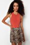 Tile Knitted Accessory Window/Cut Out Detailed Snap Body TPRSS23BD00044 - 2
