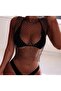 Black Stone Mesh Crop - 2