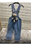Alişş Kids Denim Salopet Teddy Bear with Accessories - 3